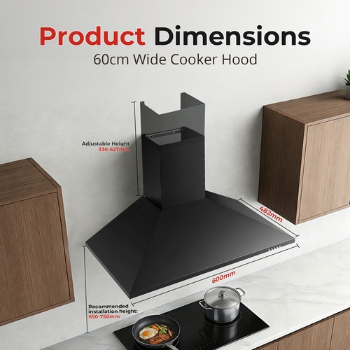 60cm cooker hood - 60cm, a+++