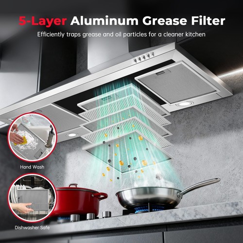 Sndoas 90cm cooker hood - 90cm,