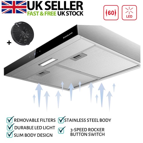 Gasland 60cm silver - 60cm, slim