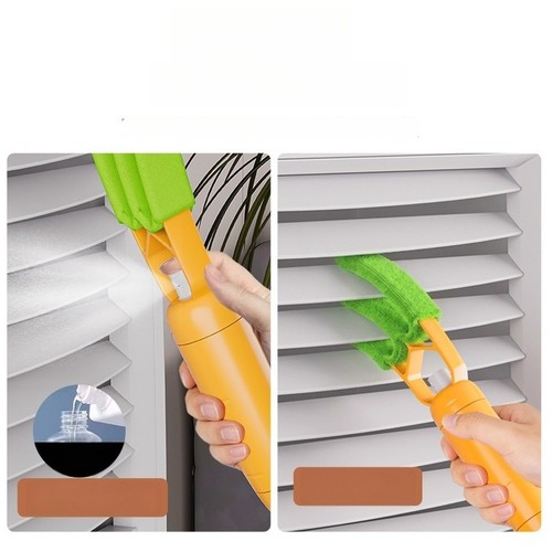 Orange ac vent blind - in,