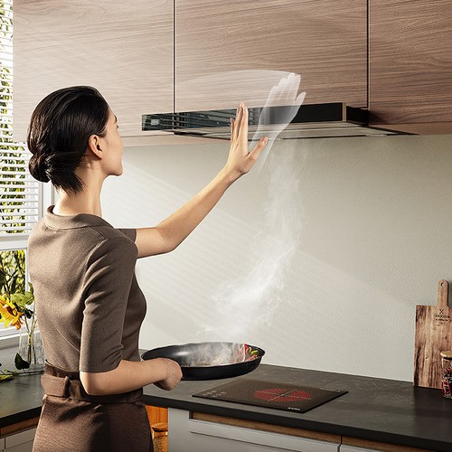 90cm integrated cooker hood - cooker,